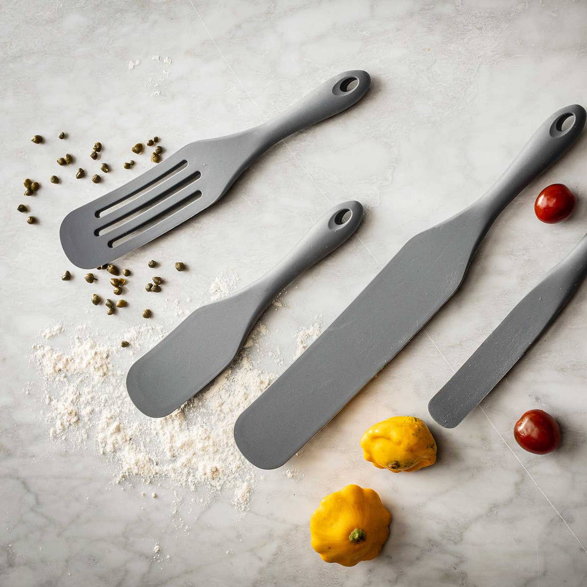 8.75" Silicone Solid Spatula Spurtle