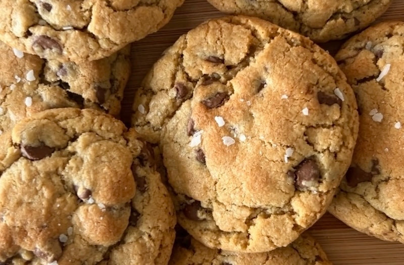 Khorasan Oatmeal Chocolate Chip Cookies