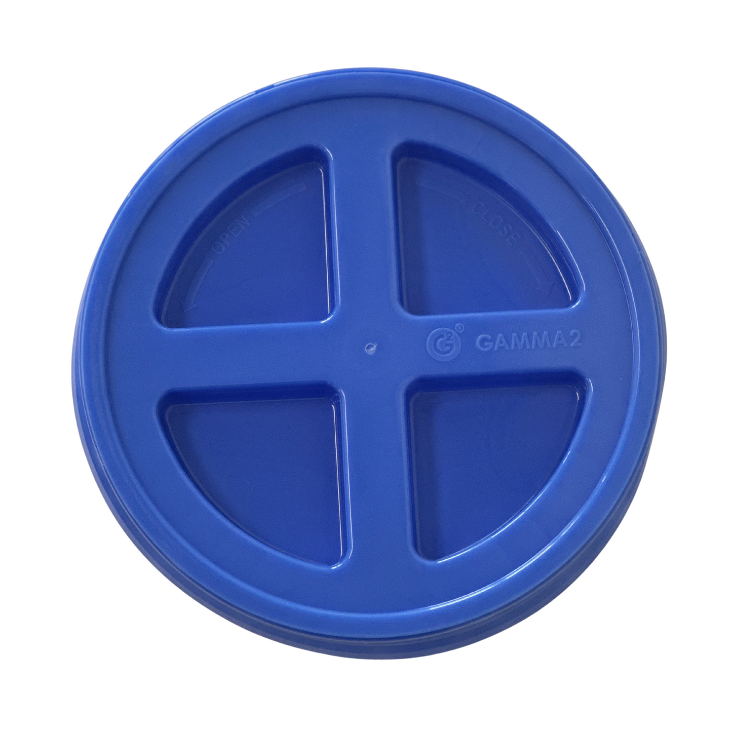 Blue Gamma "twist" lid for 5 and 6 gallon pail.