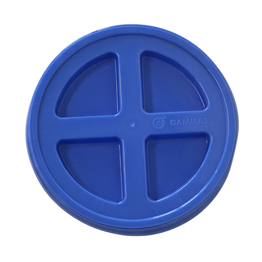 Blue Gamma "twist" lid for 5 and 6 gallon pail.